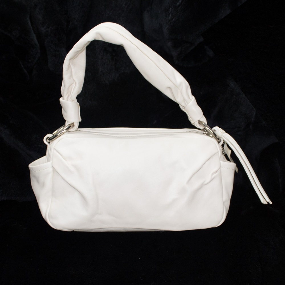 AUTHENTIC COACH PARKER LEATHER SATCHEL NWT WHITE